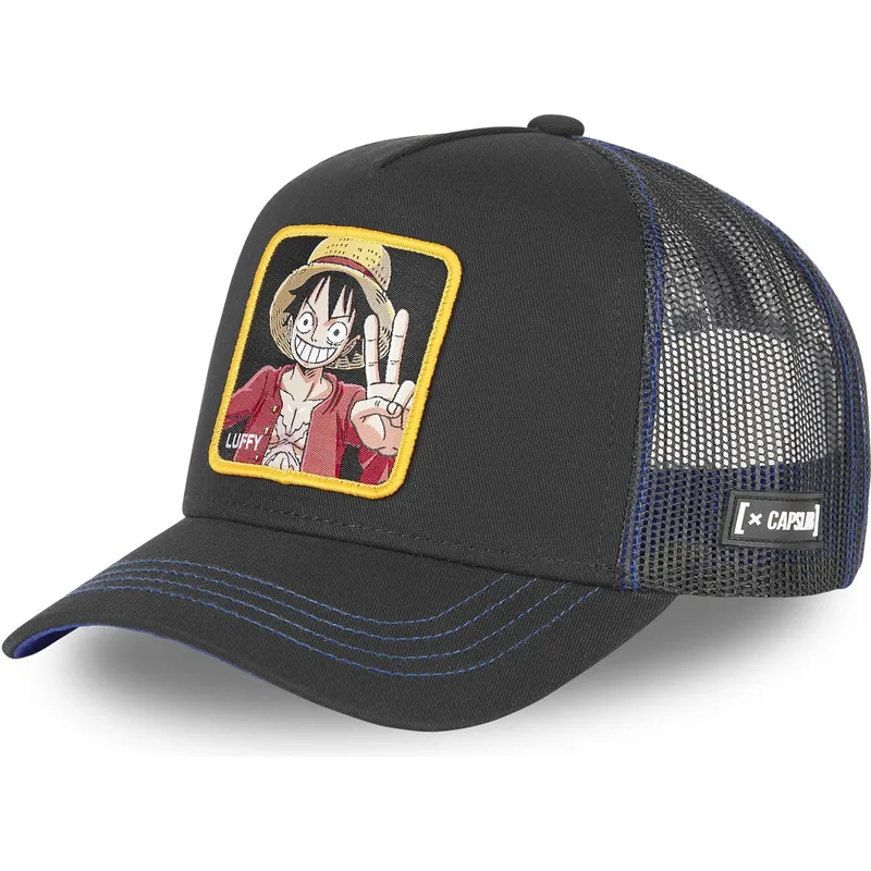 petten-gebogen-zwart-snapback-op2-luf1-monkey-d-luffy-one-piece-van-capslab petten-gebogen-zwart-snapback-op2-luf1-monkey-d-luffy-one-piece-van-capslab
