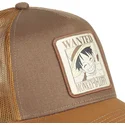 petten-gebogen-bruin-snapback-wanted-dead-or-alive-wan2-monkey-d-luffy-one-piece-van-capslab