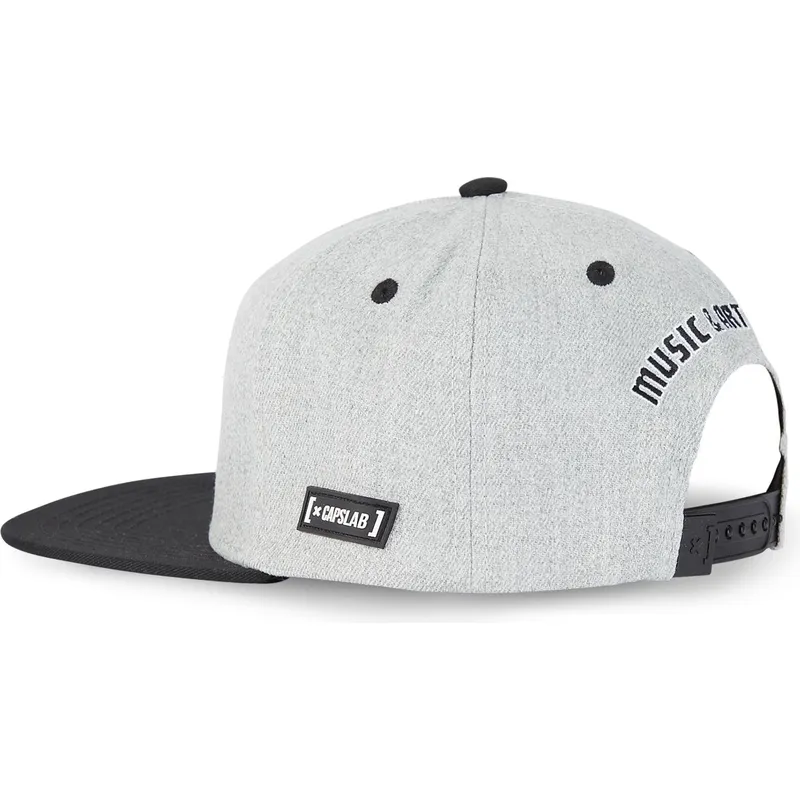 petten-plat-grijs-snapback-far-out-naw3-snoopy-peanuts-van-capslab