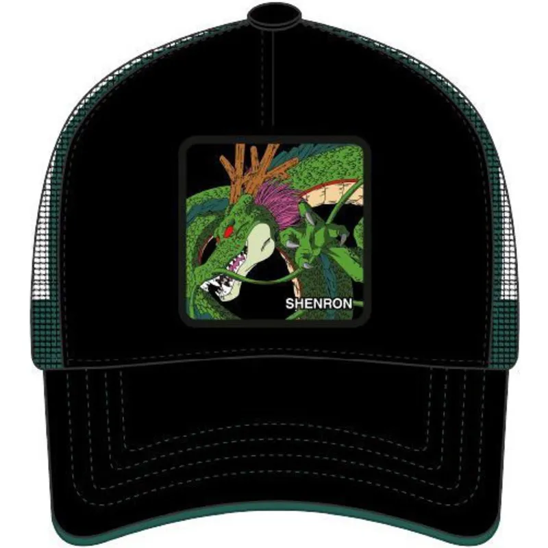 petten-gebogen-zwart-snapback-she1-shenron-dragon-ball-van-capslab