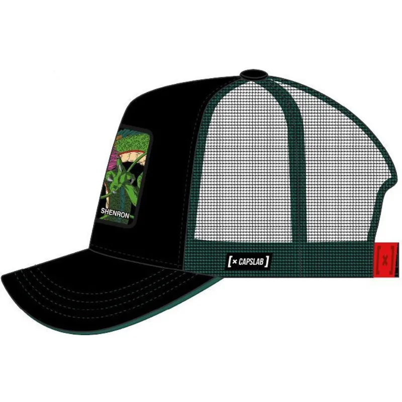 petten-gebogen-zwart-snapback-she1-shenron-dragon-ball-van-capslab