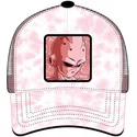 petten-gebogen-roze-snapback-kid3-kid-buu-dragon-ball-van-capslab