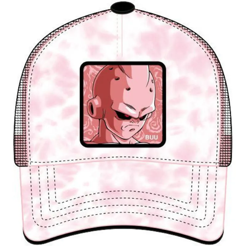 petten-gebogen-roze-snapback-kid3-kid-buu-dragon-ball-van-capslab petten-gebogen-roze-snapback-kid3-kid-buu-dragon-ball-van-capslab