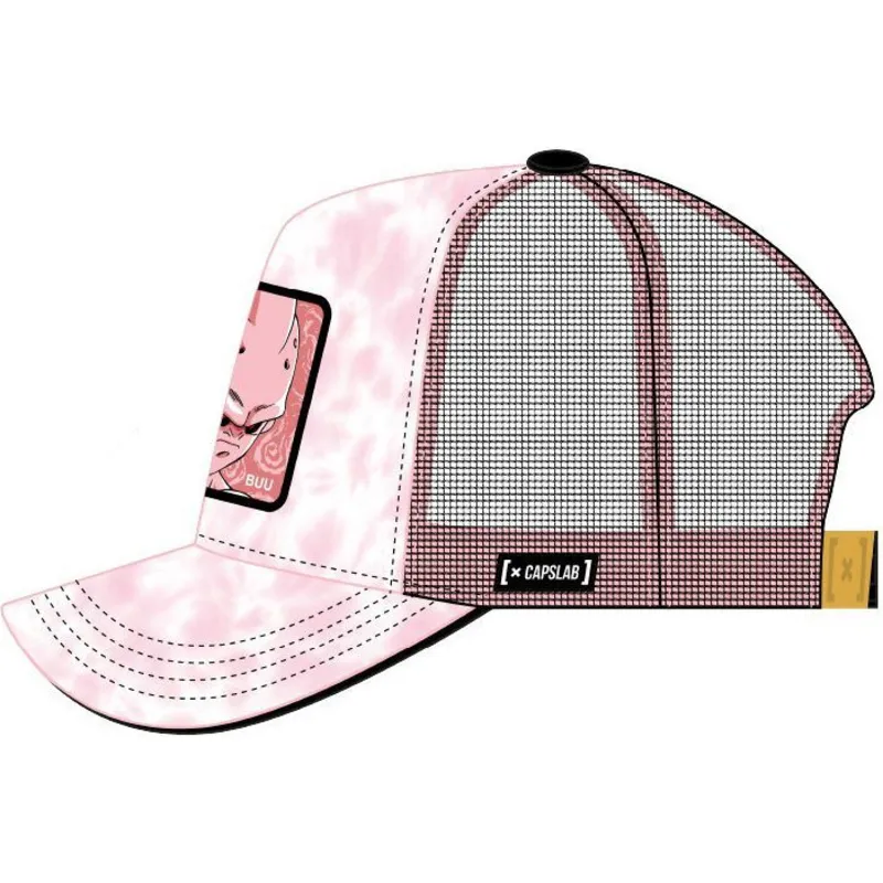 petten-gebogen-roze-snapback-kid3-kid-buu-dragon-ball-van-capslab petten-gebogen-roze-snapback-kid3-kid-buu-dragon-ball-van-capslab