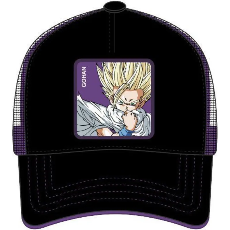 petten-gebogen-zwart-snapback-super-saiyan-2-goh1-son-gohan-dragon-ball-van-capslab petten-gebogen-zwart-snapback-super-saiyan-2-goh1-son-gohan-dragon-ball-van-capslab