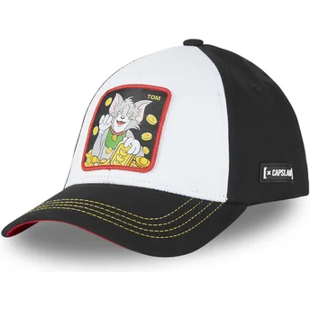 Petten gebogen zwart snapback T12 Tom Looney Tunes van Capslab