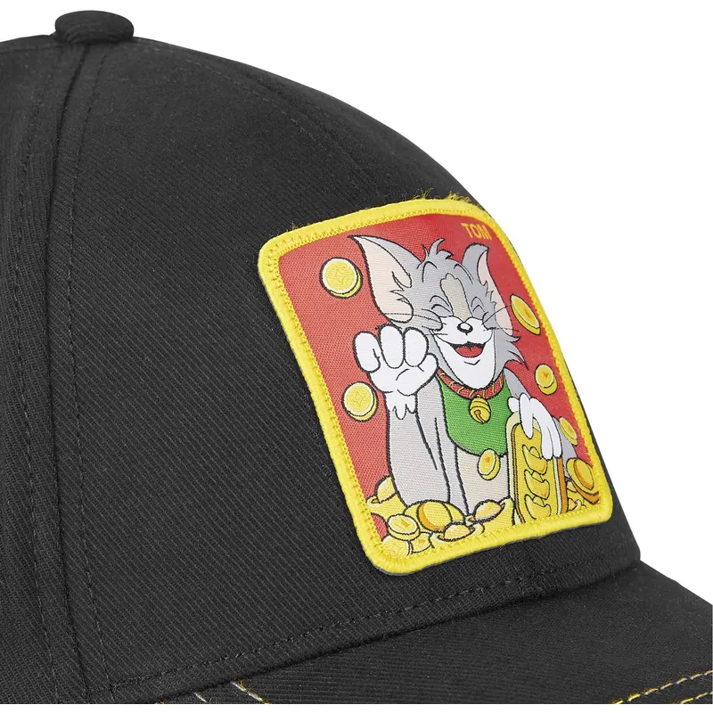 petten-gebogen-zwart-snapback-t11-tom-looney-tunes-van-capslab