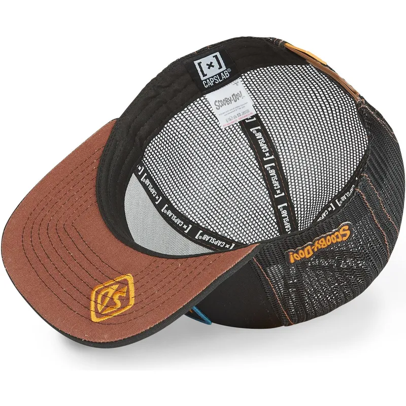 petten-plat-zwart-snapback-sbd7-scooby-doo-van-capslab