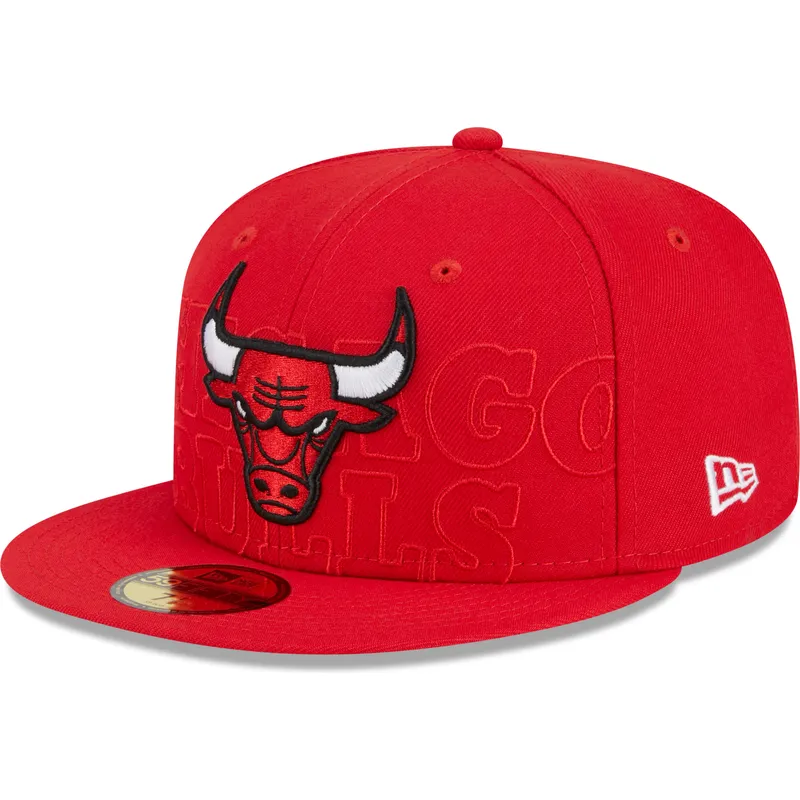 petten-plat-rood-fitted-59fifty-draft-edition-2023-van-chicago-bulls-nba-van-new-era petten-plat-rood-fitted-59fifty-draft-edition-2023-van-chicago-bulls-nba-van-new-era