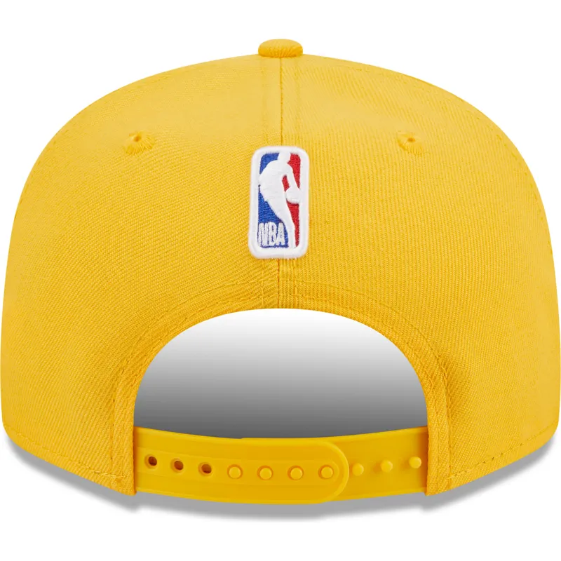 petten-plat-geel-snapback-9fifty-draft-edition-2023-van-los-angeles-lakers-nba-van-new-era