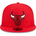 petten-plat-rood-snapback-9fifty-draft-edition-2023-van-chicago-bulls-nba-van-new-era