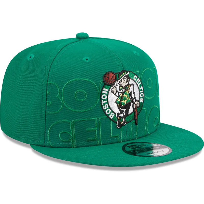 petten-plat-groen-snapback-9fifty-draft-edition-2023-van-boston-celtics-nba-van-new-era