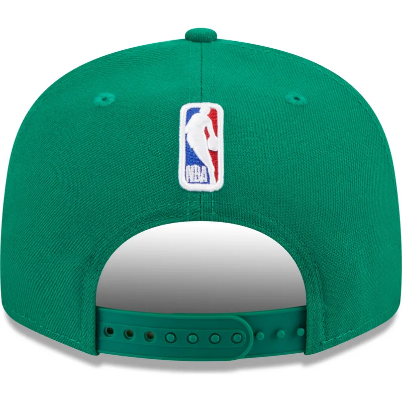 petten-plat-groen-snapback-9fifty-draft-edition-2023-van-boston-celtics-nba-van-new-era