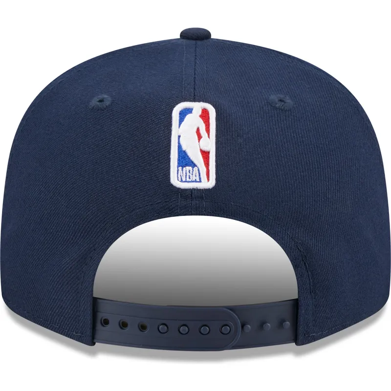 petten-plat-marineblauw-snapback-9fifty-draft-edition-2023-van-memphis-grizzlies-nba-van-new-era