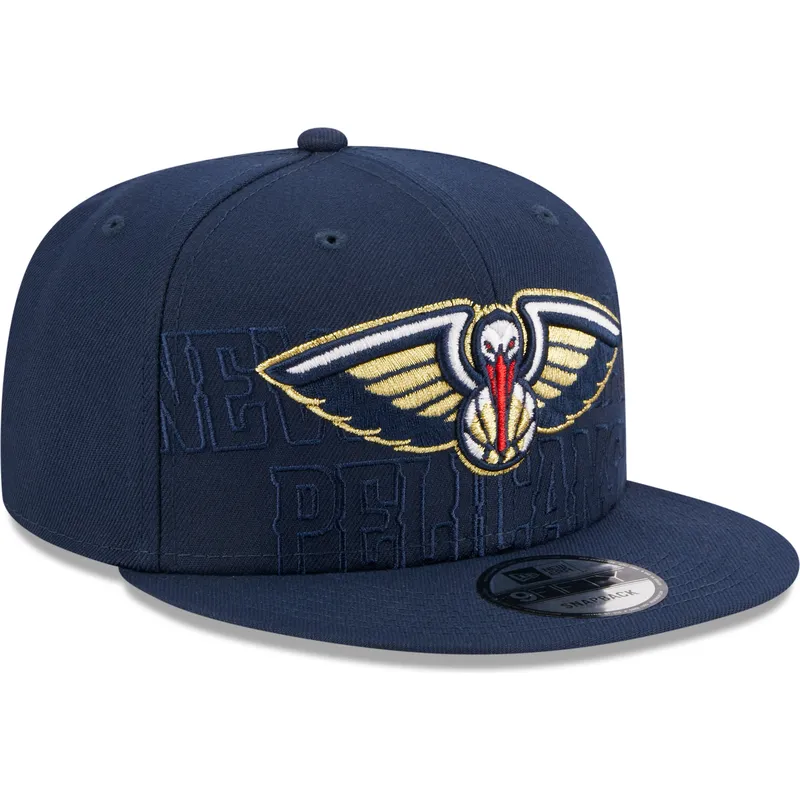 petten-plat-marineblauw-snapback-9fifty-draft-edition-2023-van-new-orleans-pelicans-nba-van-new-era petten-plat-marineblauw-snapback-9fifty-draft-edition-2023-van-new-orleans-pelicans-nba-van-new-era