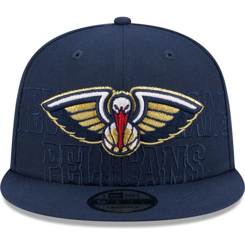 petten-plat-marineblauw-snapback-9fifty-draft-edition-2023-van-new-orleans-pelicans-nba-van-new-era petten-plat-marineblauw-snapback-9fifty-draft-edition-2023-van-new-orleans-pelicans-nba-van-new-era