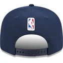 petten-plat-marineblauw-snapback-9fifty-draft-edition-2023-van-new-orleans-pelicans-nba-van-new-era