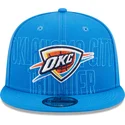 petten-plat-blauw-snapback-9fifty-draft-edition-2023-van-oklahoma-city-thunder-nba-van-new-era