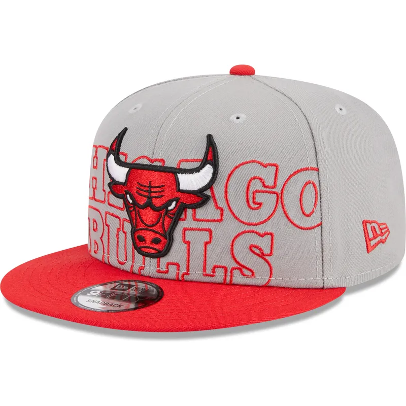 petten-plat-grijs-snapback-9fifty-draft-edition-2023-van-chicago-bulls-nba-van-new-era
