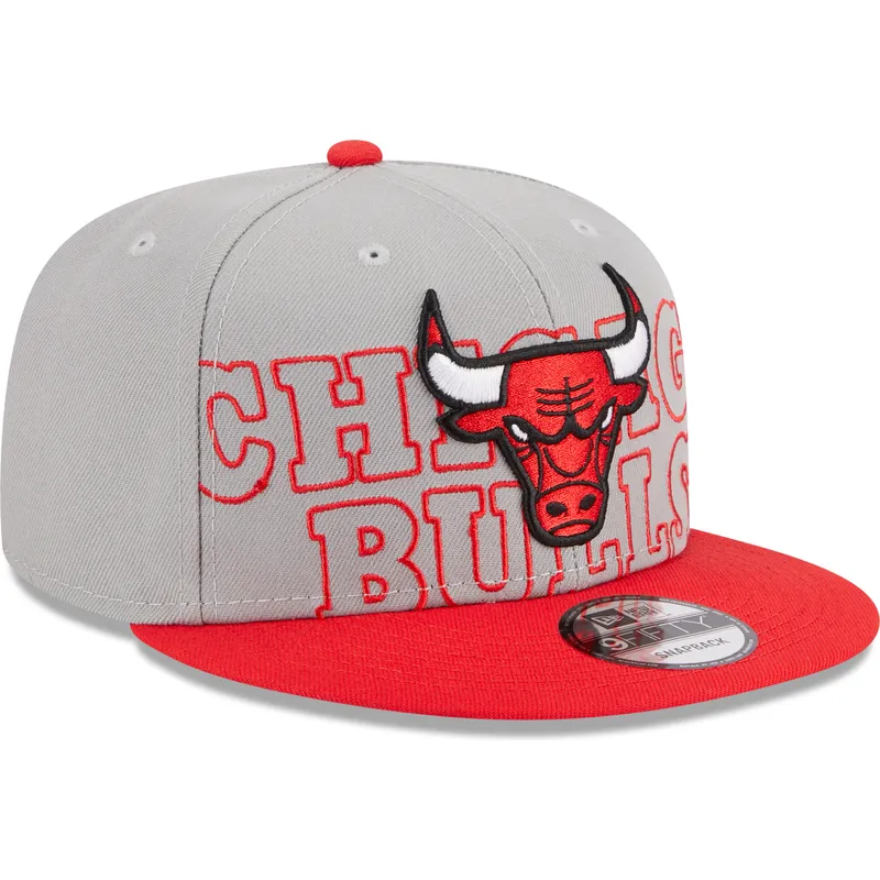 petten-plat-grijs-snapback-9fifty-draft-edition-2023-van-chicago-bulls-nba-van-new-era