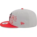 petten-plat-grijs-snapback-9fifty-draft-edition-2023-van-chicago-bulls-nba-van-new-era