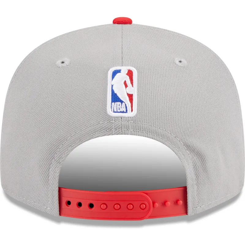 petten-plat-grijs-snapback-9fifty-draft-edition-2023-van-chicago-bulls-nba-van-new-era