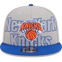 petten-plat-grijs-snapback-9fifty-draft-edition-2023-van-new-york-knicks-nba-van-new-era