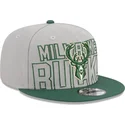 petten-plat-grijs-snapback-9fifty-draft-edition-2023-van-milwaukee-bucks-nba-van-new-era