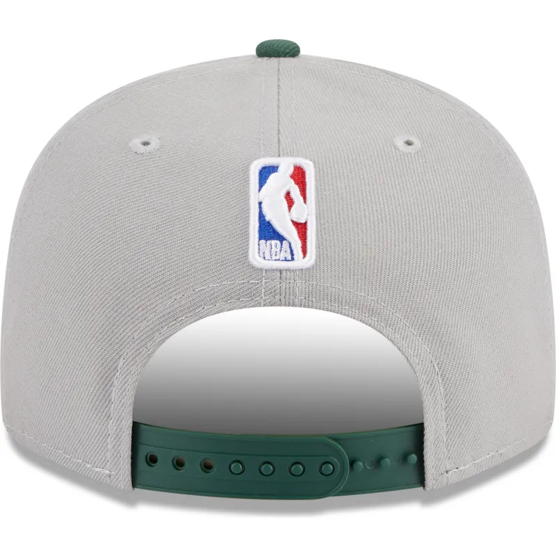 petten-plat-grijs-snapback-9fifty-draft-edition-2023-van-milwaukee-bucks-nba-van-new-era