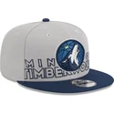 petten-plat-grijs-snapback-9fifty-draft-edition-2023-van-minnesota-timberwolves-nba-van-new-era