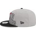 petten-plat-grijs-snapback-9fifty-draft-edition-2023-van-portland-trail-blazers-nba-van-new-era