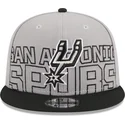 petten-plat-grijs-snapback-9fifty-draft-edition-2023-van-san-antonio-spurs-nba-van-new-era