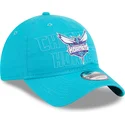 petten-gebogen-blauw-verstelbaar-9twenty-draft-edition-2023-van-charlotte-hornets-nba-van-new-era