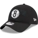 petten-gebogen-zwart-verstelbaar-9twenty-draft-edition-2023-van-brooklyn-nets-nba-van-new-era