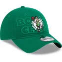 petten-gebogen-groen-verstelbaar-9twenty-draft-edition-2023-van-boston-celtics-nba-van-new-era