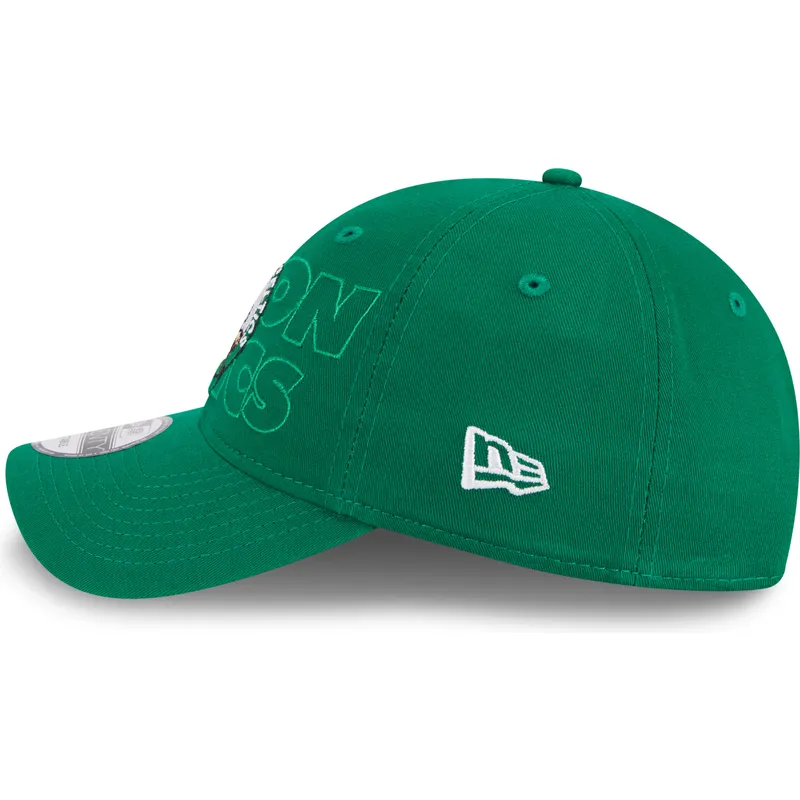 petten-gebogen-groen-verstelbaar-9twenty-draft-edition-2023-van-boston-celtics-nba-van-new-era