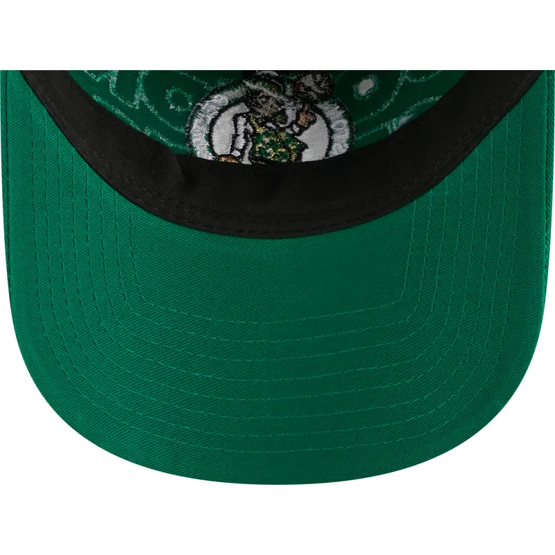 petten-gebogen-groen-verstelbaar-9twenty-draft-edition-2023-van-boston-celtics-nba-van-new-era