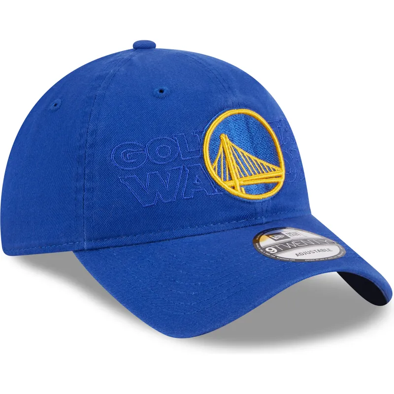 petten-gebogen-blauw-verstelbaar-9twenty-draft-edition-2023-van-golden-state-warriors-nba-van-new-era petten-gebogen-blauw-verstelbaar-9twenty-draft-edition-2023-van-golden-state-warriors-nba-van-new-era