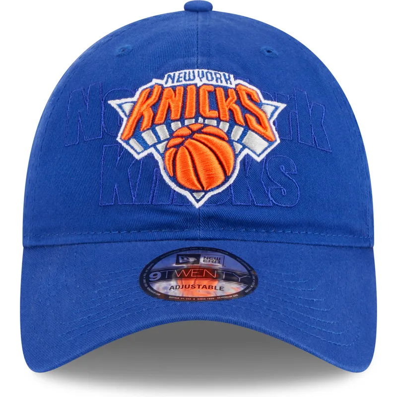 petten-gebogen-blauw-verstelbaar-9twenty-draft-edition-2023-van-new-york-knicks-nba-van-new-era petten-gebogen-blauw-verstelbaar-9twenty-draft-edition-2023-van-new-york-knicks-nba-van-new-era