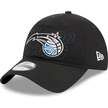 Petten gebogen zwart verstelbaar 9TWENTY Draft Edition 2023 van Orlando Magic NBA van New Era