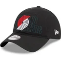 petten-gebogen-zwart-verstelbaar-9twenty-draft-edition-2023-van-portland-trail-blazers-nba-van-new-era
