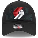petten-gebogen-zwart-verstelbaar-9twenty-draft-edition-2023-van-portland-trail-blazers-nba-van-new-era