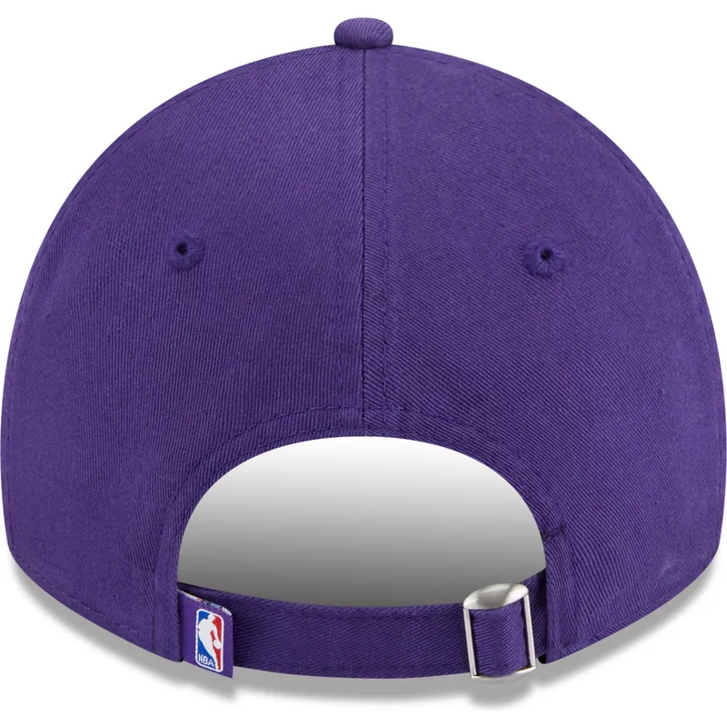 petten-gebogen-paars-verstelbaar-9twenty-draft-edition-2023-van-phoenix-suns-nba-van-new-era