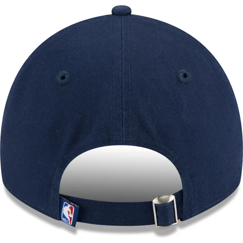 petten-gebogen-marineblauw-verstelbaar-9twenty-draft-edition-2023-van-memphis-grizzlies-nba-van-new-era