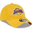 petten-gebogen-geel-verstelbaar-9twenty-draft-edition-2023-van-los-angeles-lakers-nba-van-new-era