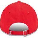 petten-gebogen-rood-verstelbaar-9twenty-draft-edition-2023-van-toronto-raptors-nba-van-new-era
