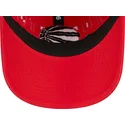 petten-gebogen-rood-verstelbaar-9twenty-draft-edition-2023-van-toronto-raptors-nba-van-new-era