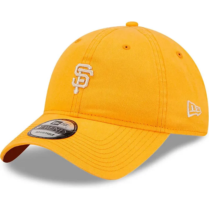 petten-gebogen-oranje-verstelbaar-9twenty-mini-van-san-francisco-giants-mlb-van-new-era