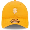 petten-gebogen-oranje-verstelbaar-9twenty-mini-van-san-francisco-giants-mlb-van-new-era