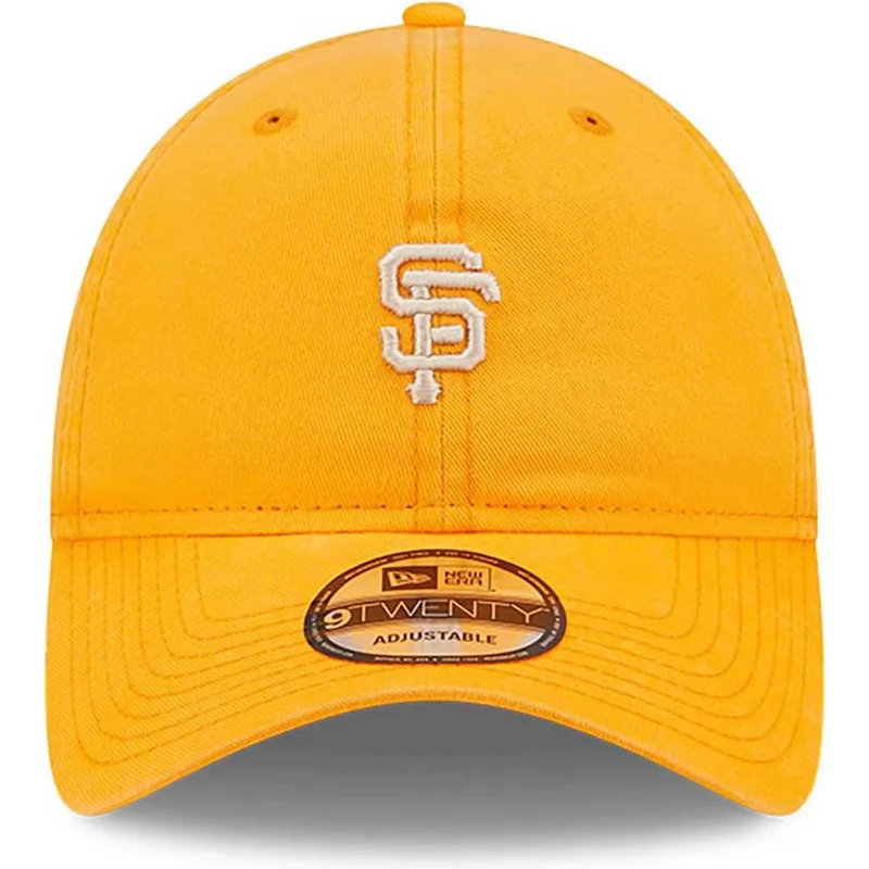 petten-gebogen-oranje-verstelbaar-9twenty-mini-van-san-francisco-giants-mlb-van-new-era
